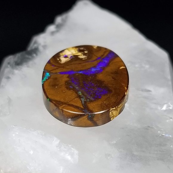 Australian Yowah Opal * 28.73 x 18.90 x 4.10mm * Double Sided boulder opal cab - Picture 6 of 13